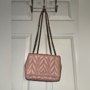 Pink Kate Spade crossbody bag - gently used